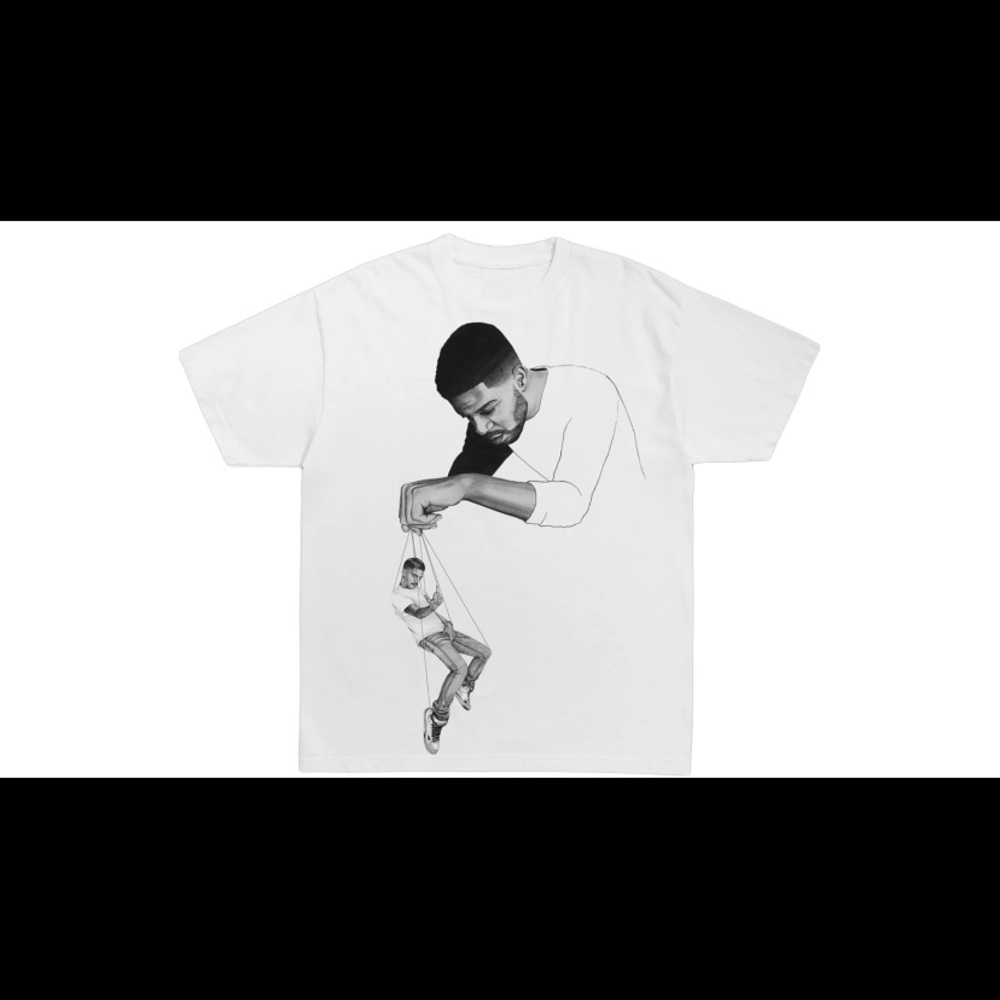 Kid Cudi C/O Virgil Abloh “Pulling strings” T shirt
